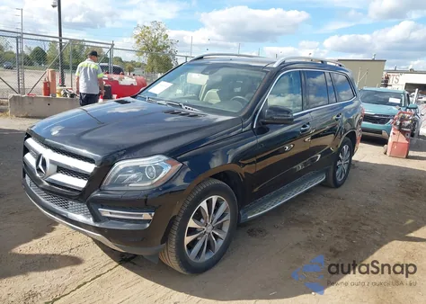 2013 Mercedes-Benz Gl 450 4Matic z USA, uszkodzony, nr VIN 4JGDF7CE2DA192856